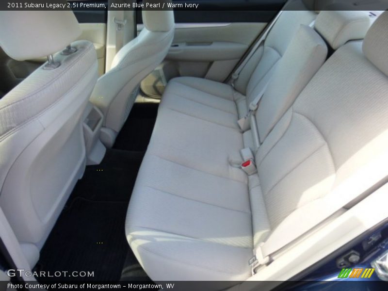 Azurite Blue Pearl / Warm Ivory 2011 Subaru Legacy 2.5i Premium