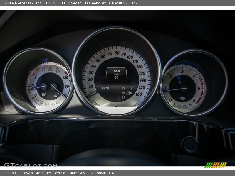  2014 E E250 BlueTEC Sedan E250 BlueTEC Sedan Gauges