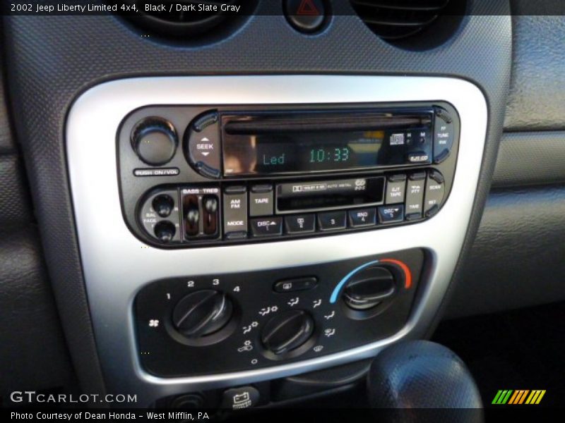 Black / Dark Slate Gray 2002 Jeep Liberty Limited 4x4