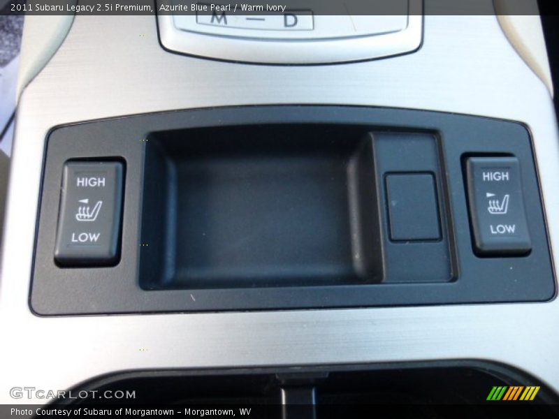 Azurite Blue Pearl / Warm Ivory 2011 Subaru Legacy 2.5i Premium