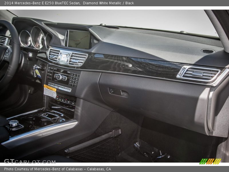Diamond White Metallic / Black 2014 Mercedes-Benz E E250 BlueTEC Sedan