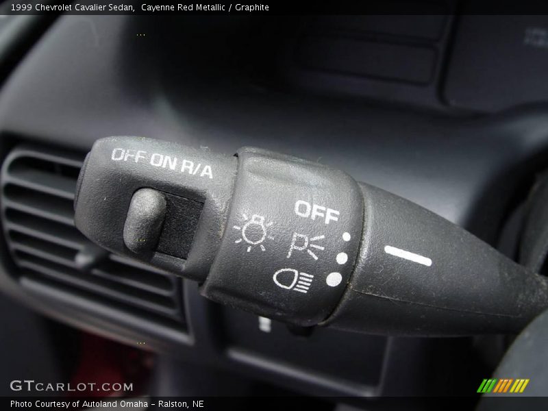 Cayenne Red Metallic / Graphite 1999 Chevrolet Cavalier Sedan