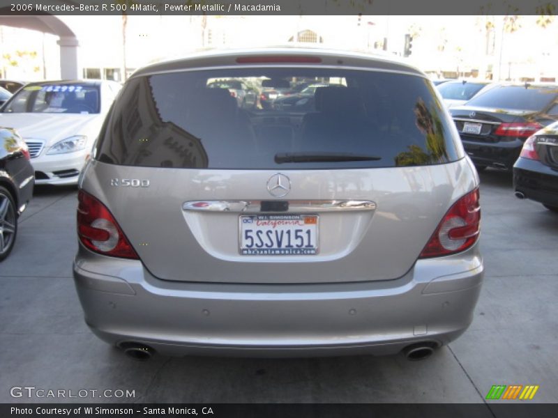 Pewter Metallic / Macadamia 2006 Mercedes-Benz R 500 4Matic