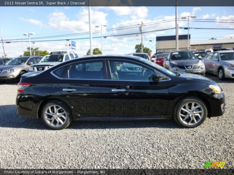 Super Black / Charcoal 2013 Nissan Sentra SR