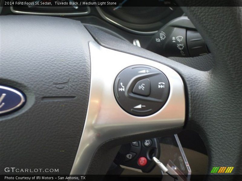 Tuxedo Black / Medium Light Stone 2014 Ford Focus SE Sedan