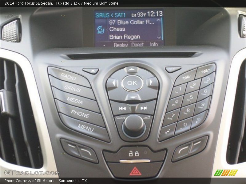 Tuxedo Black / Medium Light Stone 2014 Ford Focus SE Sedan