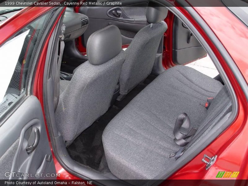 Cayenne Red Metallic / Graphite 1999 Chevrolet Cavalier Sedan