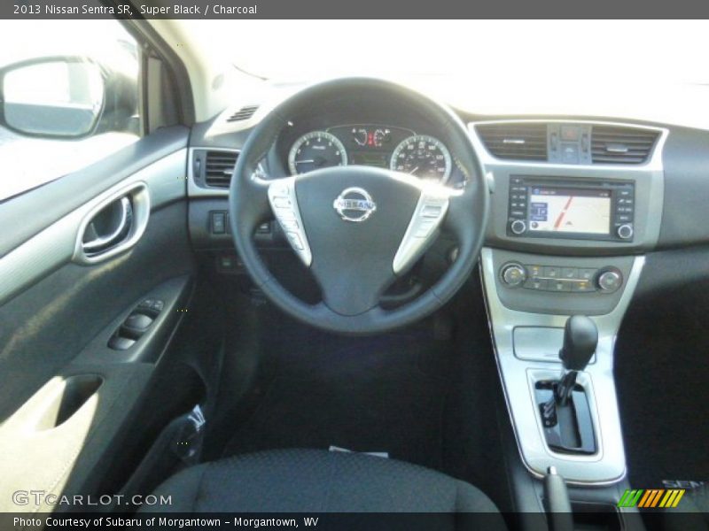 Super Black / Charcoal 2013 Nissan Sentra SR