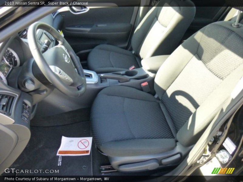 Super Black / Charcoal 2013 Nissan Sentra SR
