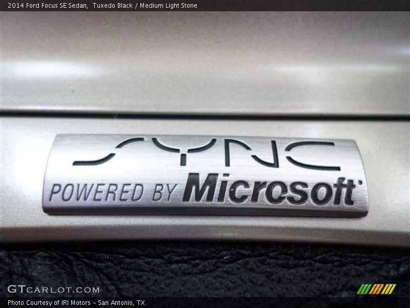 Tuxedo Black / Medium Light Stone 2014 Ford Focus SE Sedan