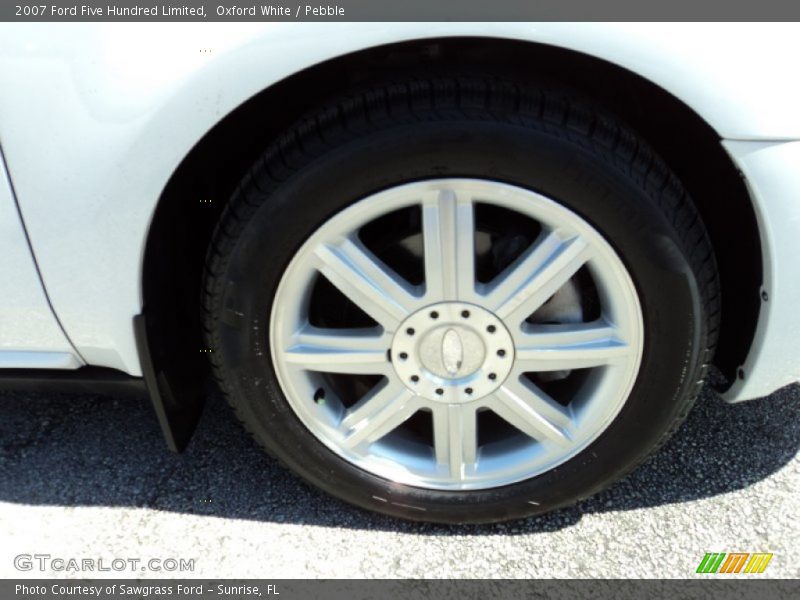 Oxford White / Pebble 2007 Ford Five Hundred Limited