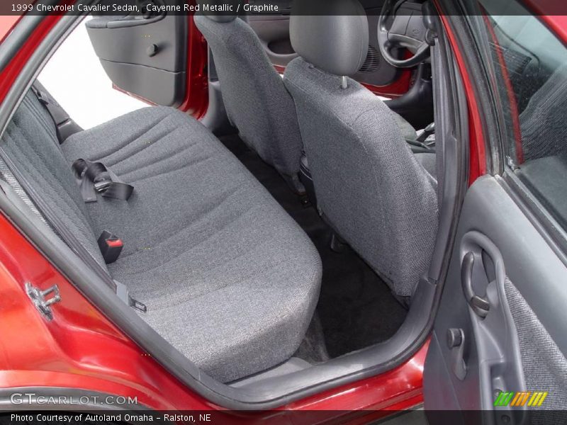 Cayenne Red Metallic / Graphite 1999 Chevrolet Cavalier Sedan