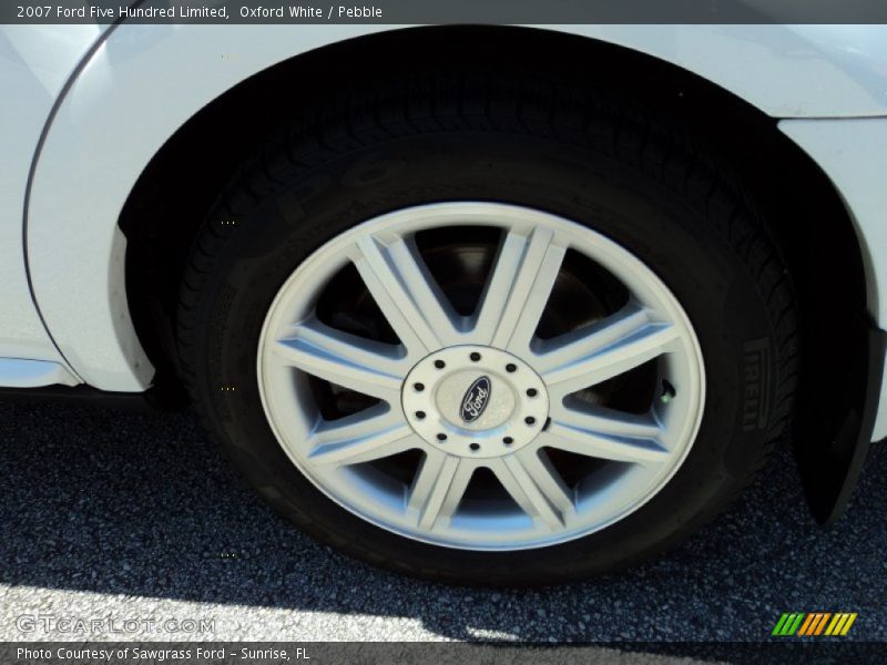 Oxford White / Pebble 2007 Ford Five Hundred Limited