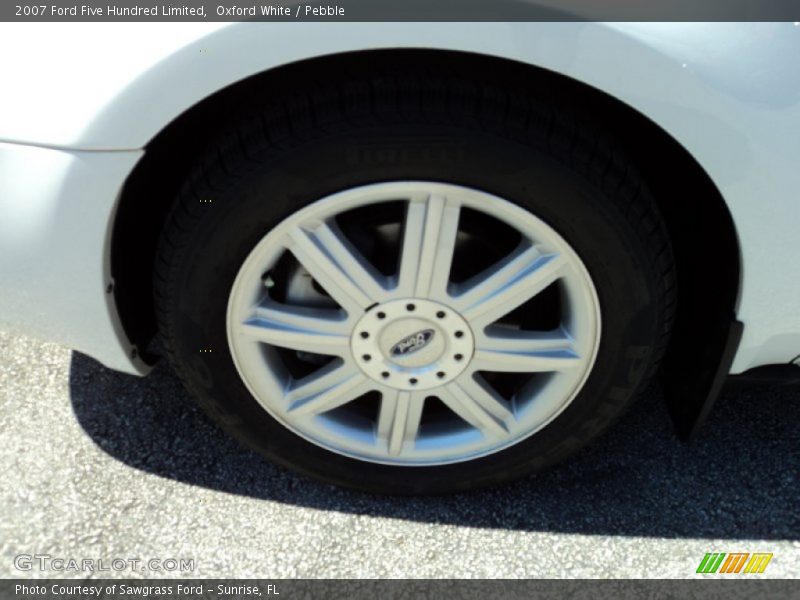 Oxford White / Pebble 2007 Ford Five Hundred Limited
