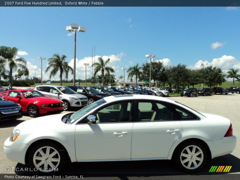 Oxford White / Pebble 2007 Ford Five Hundred Limited