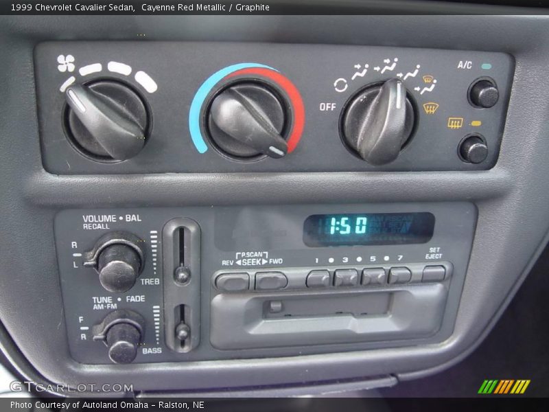 Cayenne Red Metallic / Graphite 1999 Chevrolet Cavalier Sedan