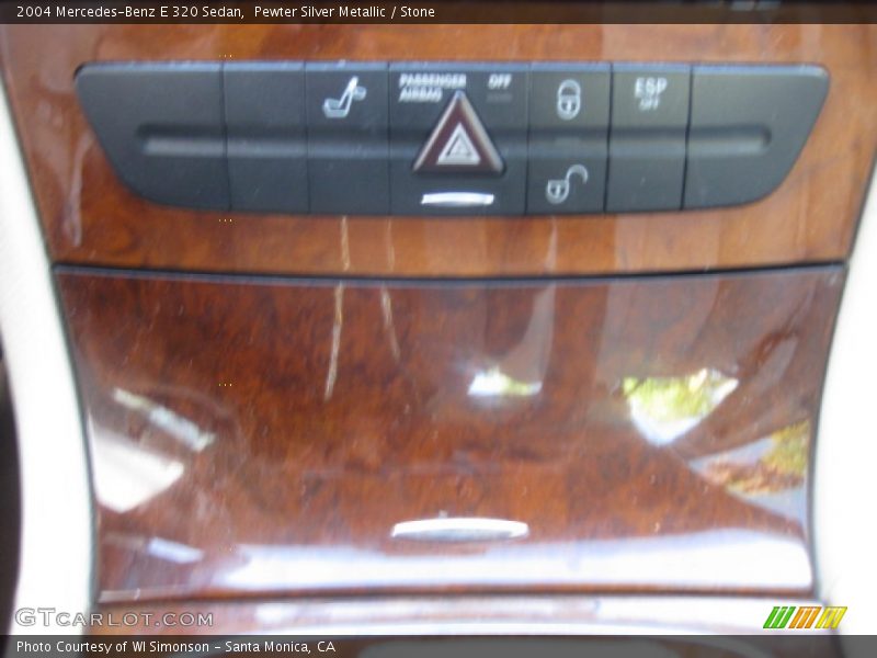 Pewter Silver Metallic / Stone 2004 Mercedes-Benz E 320 Sedan