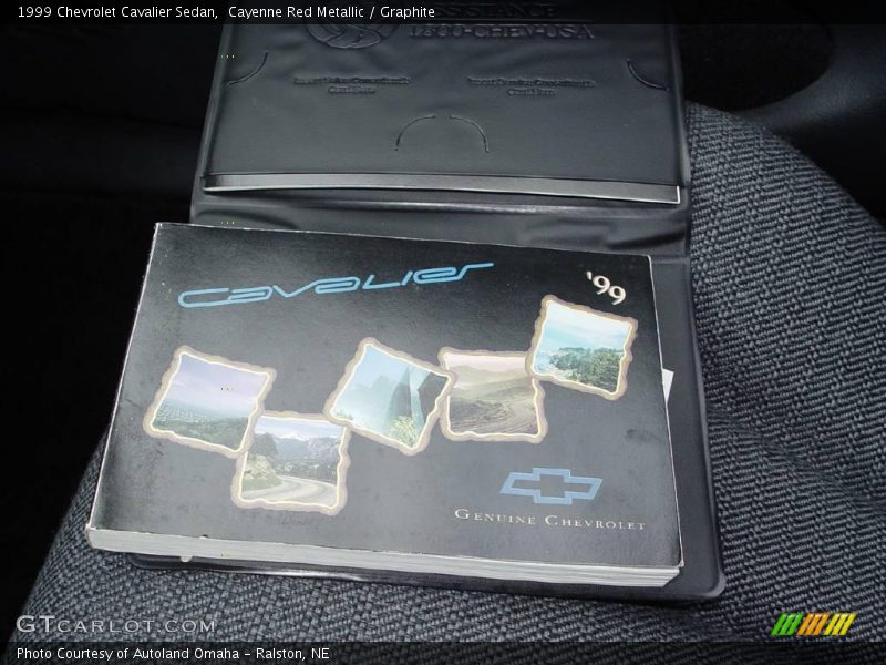 Cayenne Red Metallic / Graphite 1999 Chevrolet Cavalier Sedan