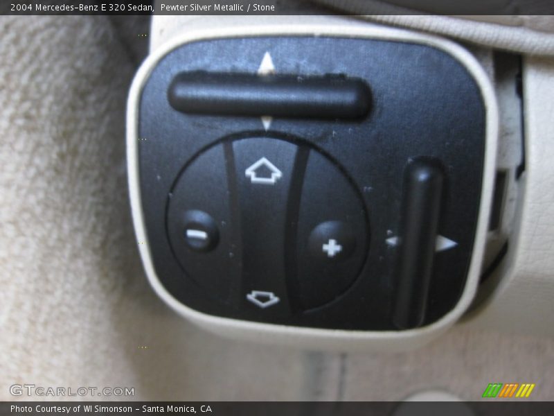 Pewter Silver Metallic / Stone 2004 Mercedes-Benz E 320 Sedan