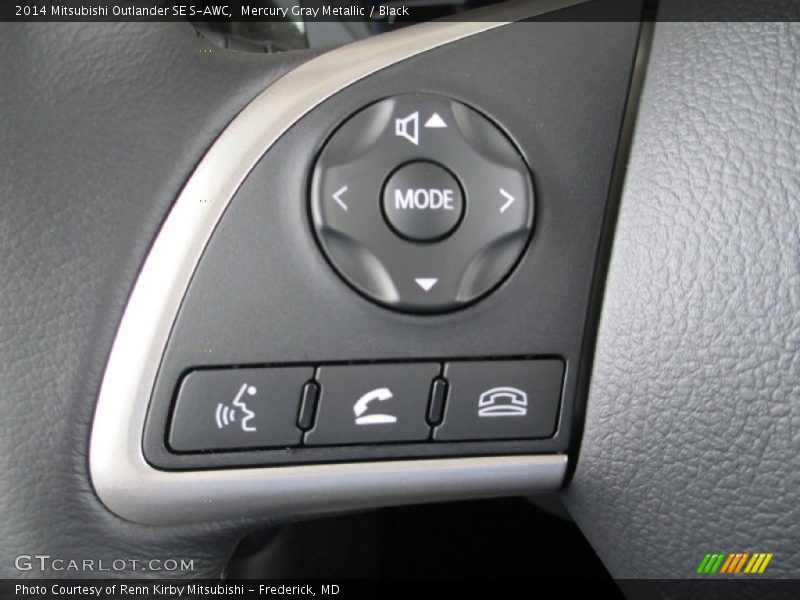 Mercury Gray Metallic / Black 2014 Mitsubishi Outlander SE S-AWC