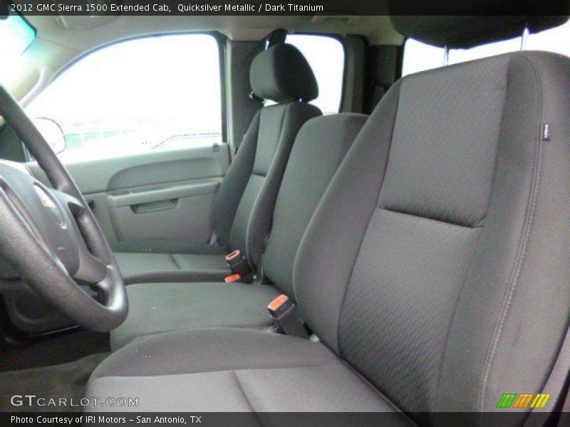 Quicksilver Metallic / Dark Titanium 2012 GMC Sierra 1500 Extended Cab