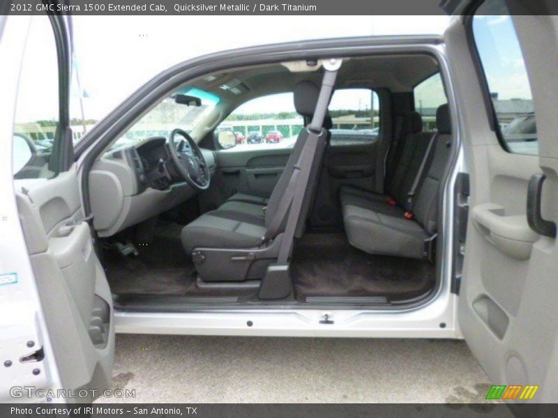 Quicksilver Metallic / Dark Titanium 2012 GMC Sierra 1500 Extended Cab