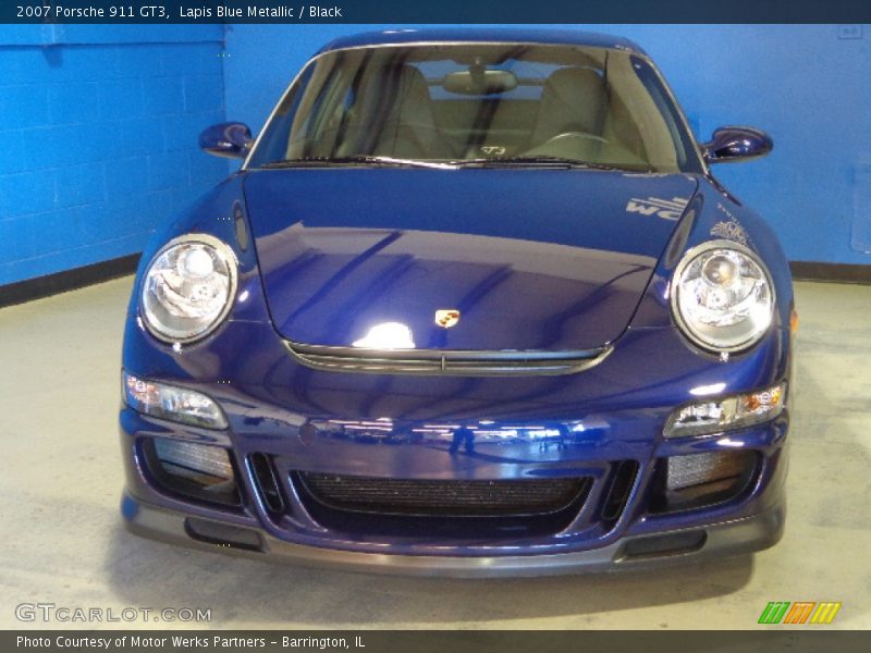 Lapis Blue Metallic / Black 2007 Porsche 911 GT3