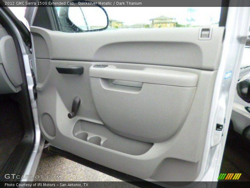 Quicksilver Metallic / Dark Titanium 2012 GMC Sierra 1500 Extended Cab