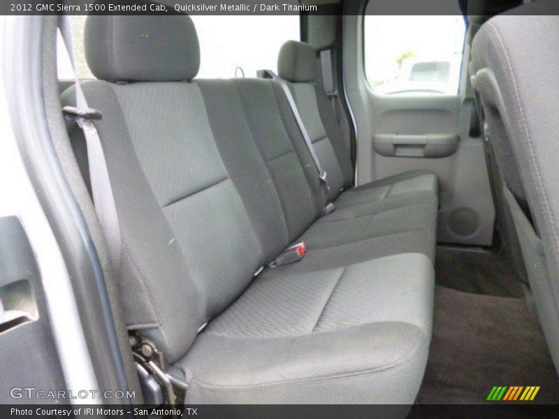 Quicksilver Metallic / Dark Titanium 2012 GMC Sierra 1500 Extended Cab