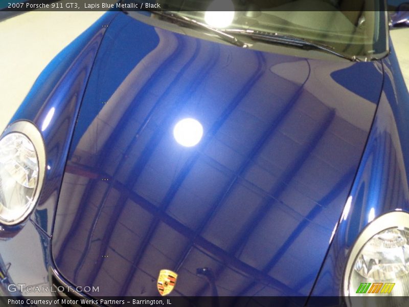 Lapis Blue Metallic / Black 2007 Porsche 911 GT3