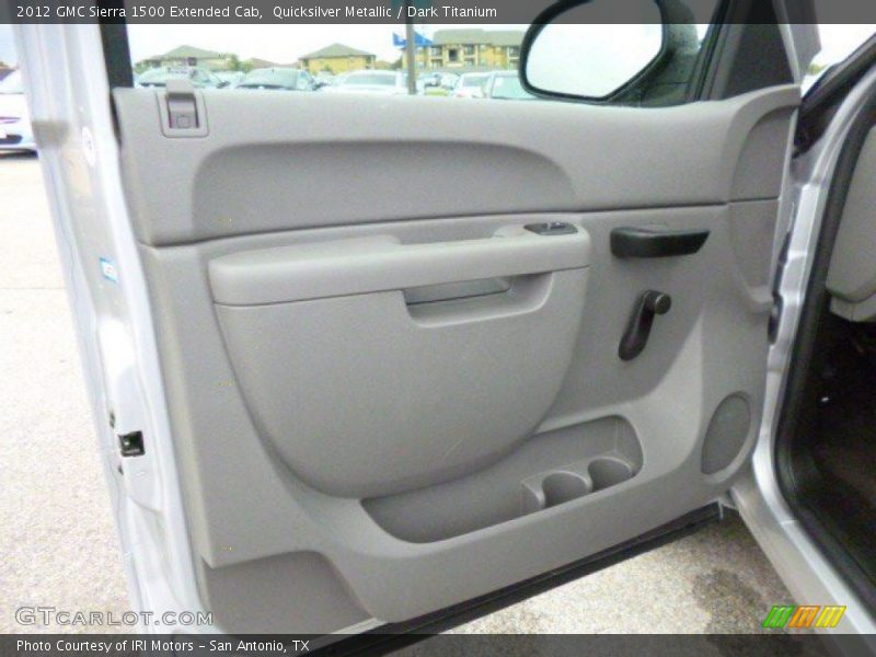 Quicksilver Metallic / Dark Titanium 2012 GMC Sierra 1500 Extended Cab