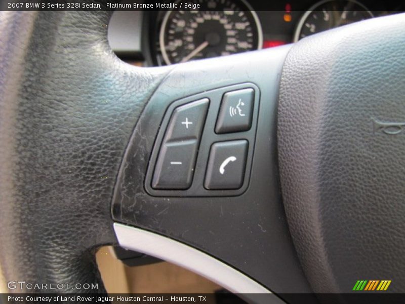 Platinum Bronze Metallic / Beige 2007 BMW 3 Series 328i Sedan