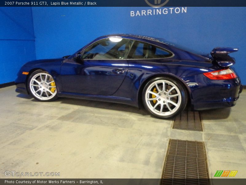 Lapis Blue Metallic / Black 2007 Porsche 911 GT3