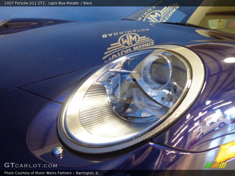 Lapis Blue Metallic / Black 2007 Porsche 911 GT3