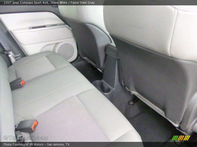 Stone White / Pastel Slate Gray 2007 Jeep Compass Sport 4x4