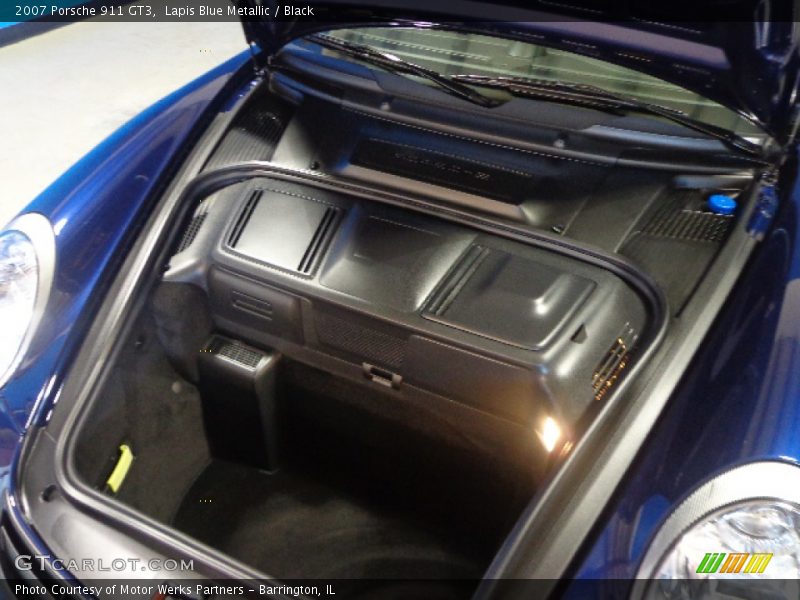 Lapis Blue Metallic / Black 2007 Porsche 911 GT3