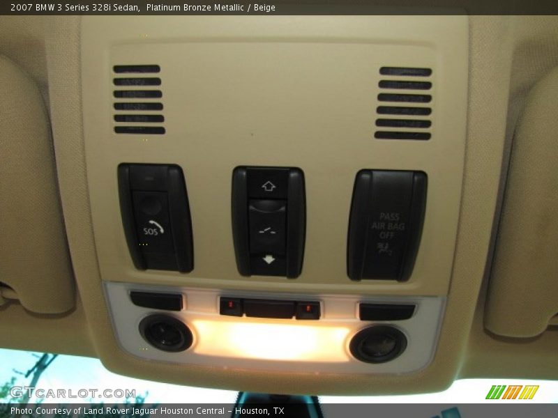 Platinum Bronze Metallic / Beige 2007 BMW 3 Series 328i Sedan
