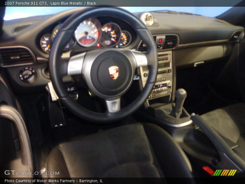 Lapis Blue Metallic / Black 2007 Porsche 911 GT3