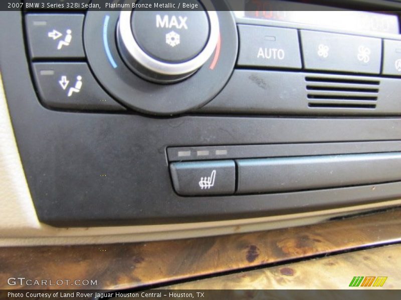 Platinum Bronze Metallic / Beige 2007 BMW 3 Series 328i Sedan