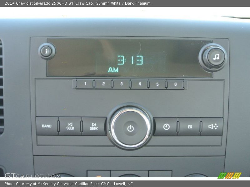 Audio System of 2014 Silverado 2500HD WT Crew Cab