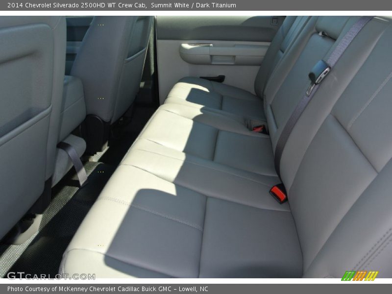 Summit White / Dark Titanium 2014 Chevrolet Silverado 2500HD WT Crew Cab