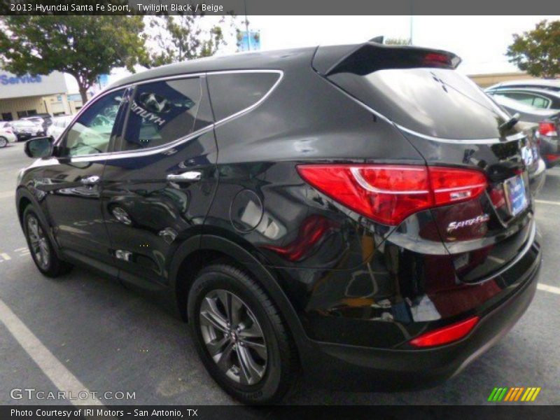 Twilight Black / Beige 2013 Hyundai Santa Fe Sport