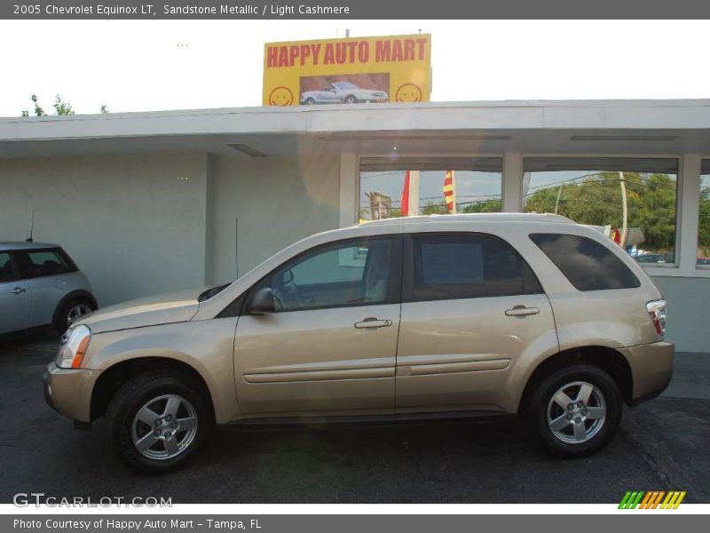 Sandstone Metallic / Light Cashmere 2005 Chevrolet Equinox LT