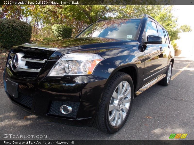 Black / Black 2010 Mercedes-Benz GLK 350 4Matic