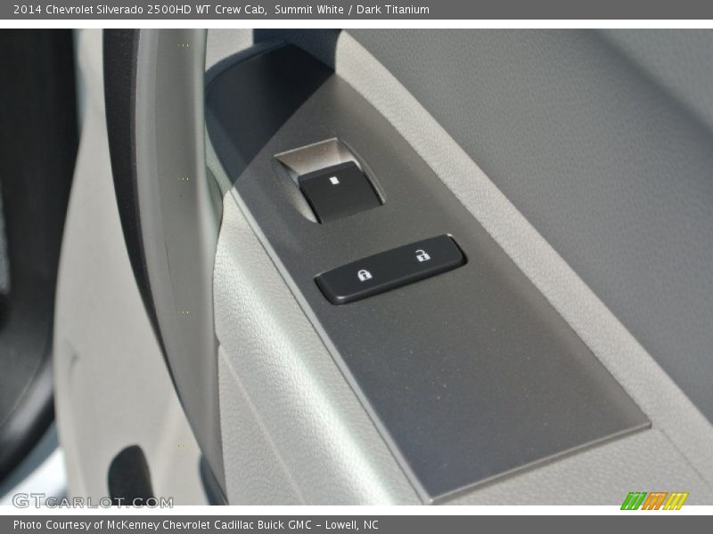 Summit White / Dark Titanium 2014 Chevrolet Silverado 2500HD WT Crew Cab