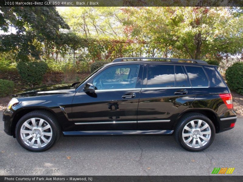 Black / Black 2010 Mercedes-Benz GLK 350 4Matic