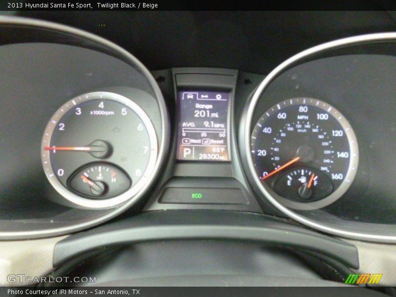 Twilight Black / Beige 2013 Hyundai Santa Fe Sport