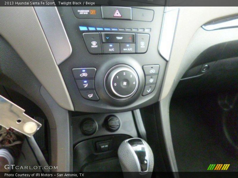 Twilight Black / Beige 2013 Hyundai Santa Fe Sport