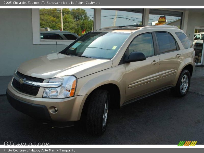 Sandstone Metallic / Light Cashmere 2005 Chevrolet Equinox LT