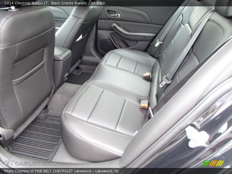 Rear Seat of 2014 Malibu LT